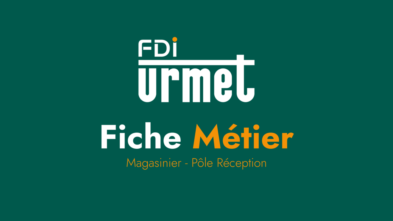 réception - magasinier - fiche métier
