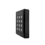 Clavier à code FDI K-PAD version Zamak antivandale avec touche rétroéclairé bleu de profil