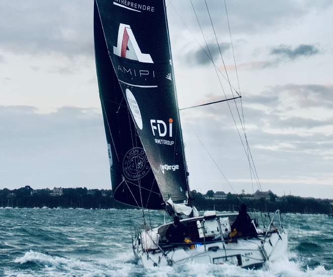 FDI sponsor du skipper Baptiste Hulin