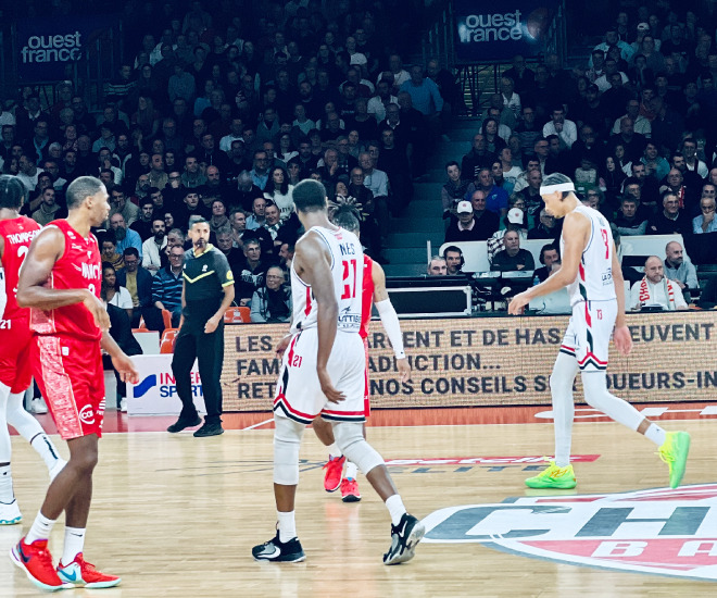 Match Cholet Basket sponsorisé par FDI